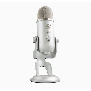 Blue Yeti USB Microphone - Logitech Professional - Silver